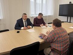 Министр экономического развития Республики Алтай Сергей Боровиков провел личный прием граждан