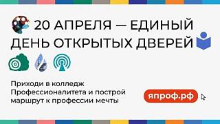 В Республике Алтай пройдет единый День открытых дверей федерального проекта «Профессионалитет»