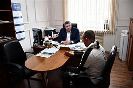 Министр экономического развития Сергей Боровиков провел личный прием граждан.