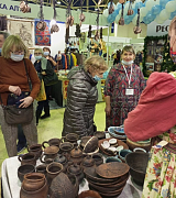 Мастера и ремесленники Республики Алтай приняли участие в выставке-ярмарке "Ладья. Зимняя сказка – 2021"