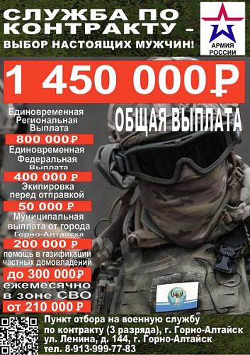 Военная служба по контракту